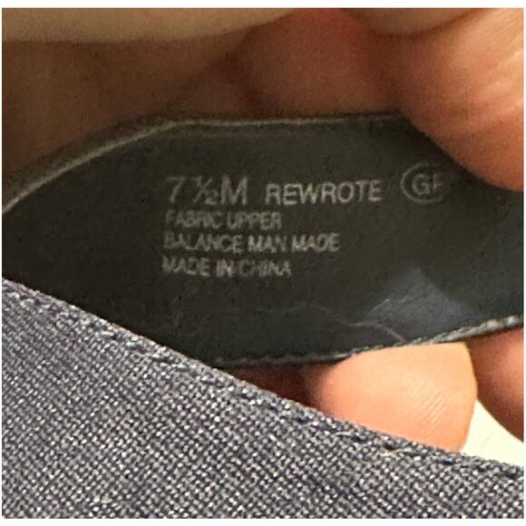 AEROSOLES Womens 7.5 Fabric Slingback Pumps REWROTE Peep Toe Comfort NAVY BLUE - Picture 5 of 6